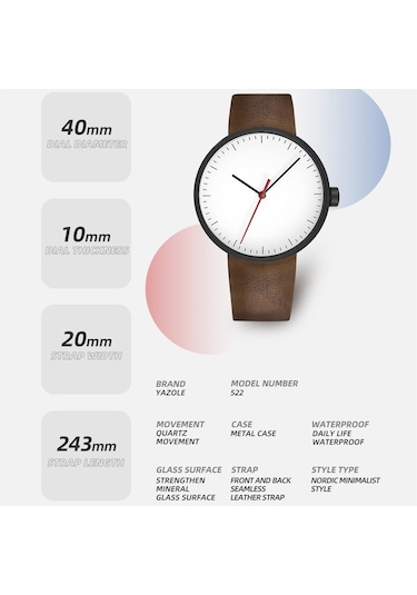 Sones Eutour E041 40 Mm Paslanmaz Çelik Standlı Erkek Manyetik Kuvars Saat Gümüş