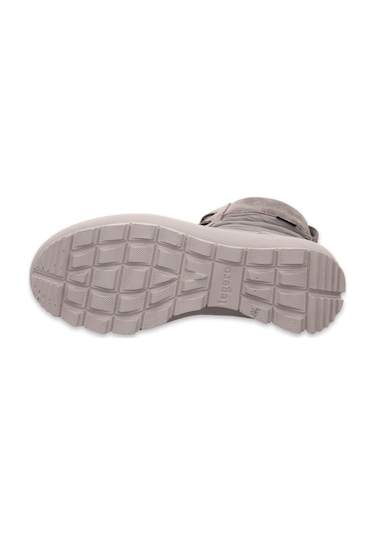 Legero 000421 Z Novara Gore-tex Deri Gri Kadın Bot Gri