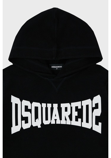 Dsquared2 Çocuk Sweat Dq0071-d005u Black Siyah
