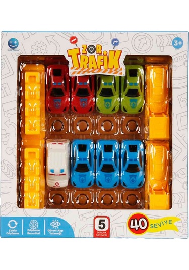Zor Trafik Kutu Oyunu 40 Farklı Zeka Ve Strateji Bulmacası