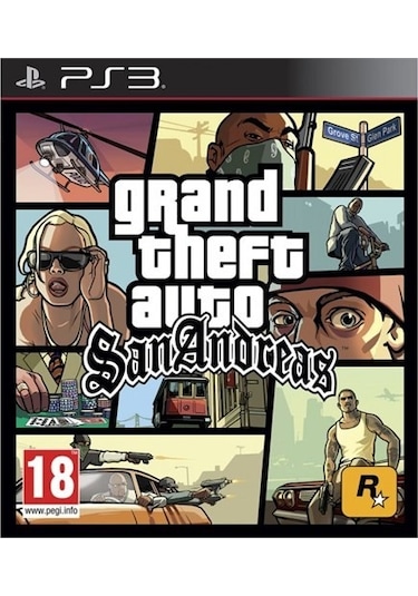 Grand Theft Auto San Andreas PS3 Oyun