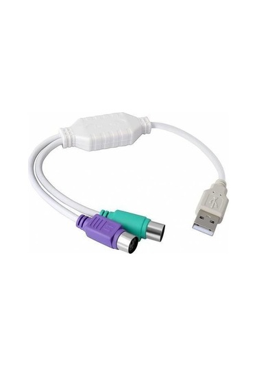SPEEDUF USB To Ps/2 Çevirici Kablo Kablolu USB To Ps2 Çevirici