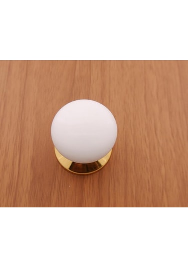 Azimkarhirdavat Porselen Görünümlü Kulp Sarı Düz