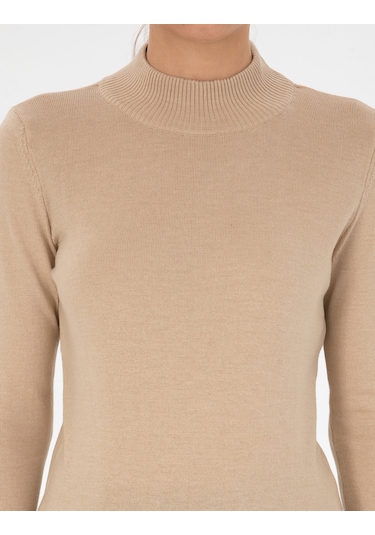 Pierre Cardin Kadın Bej Kazak /triko 50315768-vr011 Bej