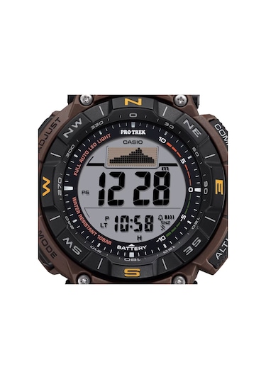 Casio Pro-trek Prg-340l-5dr Erkek Kol Saati Kahverengi