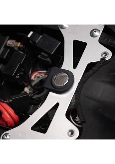 Airtag Raptic Anchor Serisi Klipsli Airtag Kılıfı Siyah Siyah