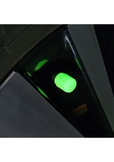 Moveevo Abs Malzeme Aydınlatmalı Lastik Valf Kapağı - Araba, Elektrikli Araç, Motosiklet İçin Evrensel Uyumlu, Toz Ve Su Geçirmez, Güvenliği Artırır