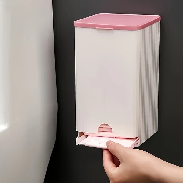 Sunshine011 Yeşil Duvar Askılı Banyo Depolama Organizer - Dayanıklı Plastik Raf, Kolay Montaj Yeşil