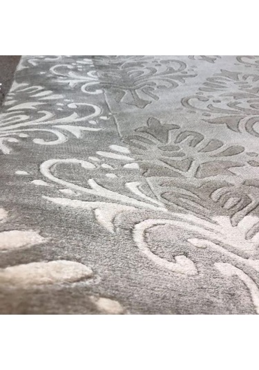 Eko Halı Venice Kcm 564 Silver White İthal El Dokuma Halı Gümüş