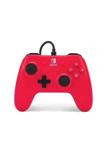 Nintendo Switch Kablolu Oyun Kolu Lisanslı Raspberry Red