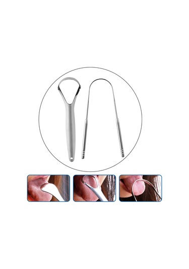 Dolıty Dil Temizleyici Kaplama Erkekler Kadınlar Stil-b