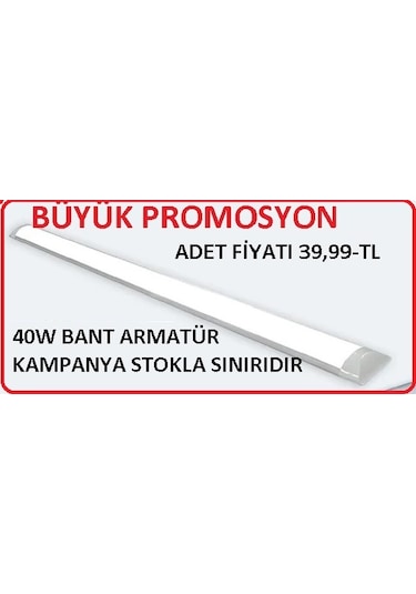 40W BANT ARMATÜR 10-LU PAKET PROMOSYON FİYAT STOKLA SINIRLIDIR