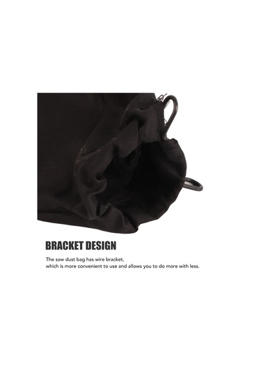 Youtek 255 Modeli İçin Nilon Toz Toplayıcı Çanta, Çelik Demir Çerçeve Ve Fermuarlı Tasarım, Atölye Temizliği İçin Uygun