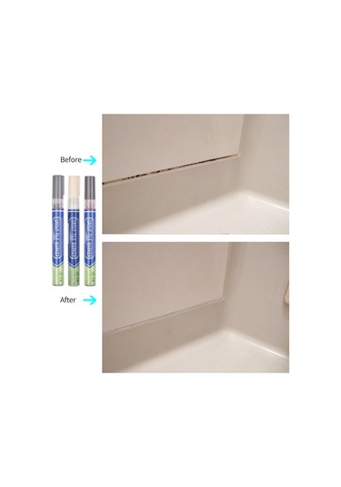 Honmex Beyaz Seramik Grout Marker - Nem, Su Ve Kirlilik Koruyucu, Toksiksiz, Düşük Koku, Çevre Dostu Gümüş