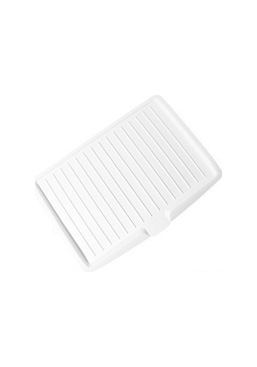 Wezone Beyaz Dikdörtgen Mutfak Süzgeç Tepsisi - Meyve Sebze Süzme, Beste Saklama, Sulama Önleme, Dayanıklı Malzeme İle Evinizde Hijyenik Organizasyon Diğer