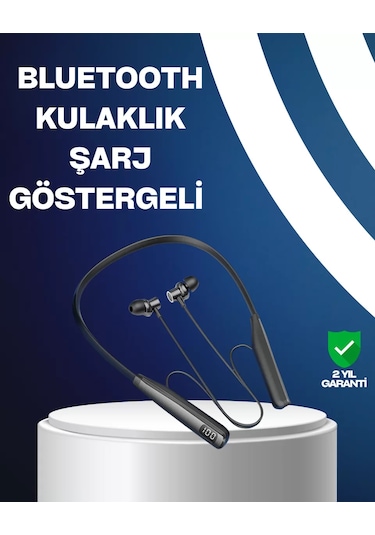 Bluetooth 5.3 Boyun Bantlı Kulaklık Oyun Ve Müzik Modu Sd Kart Desteği