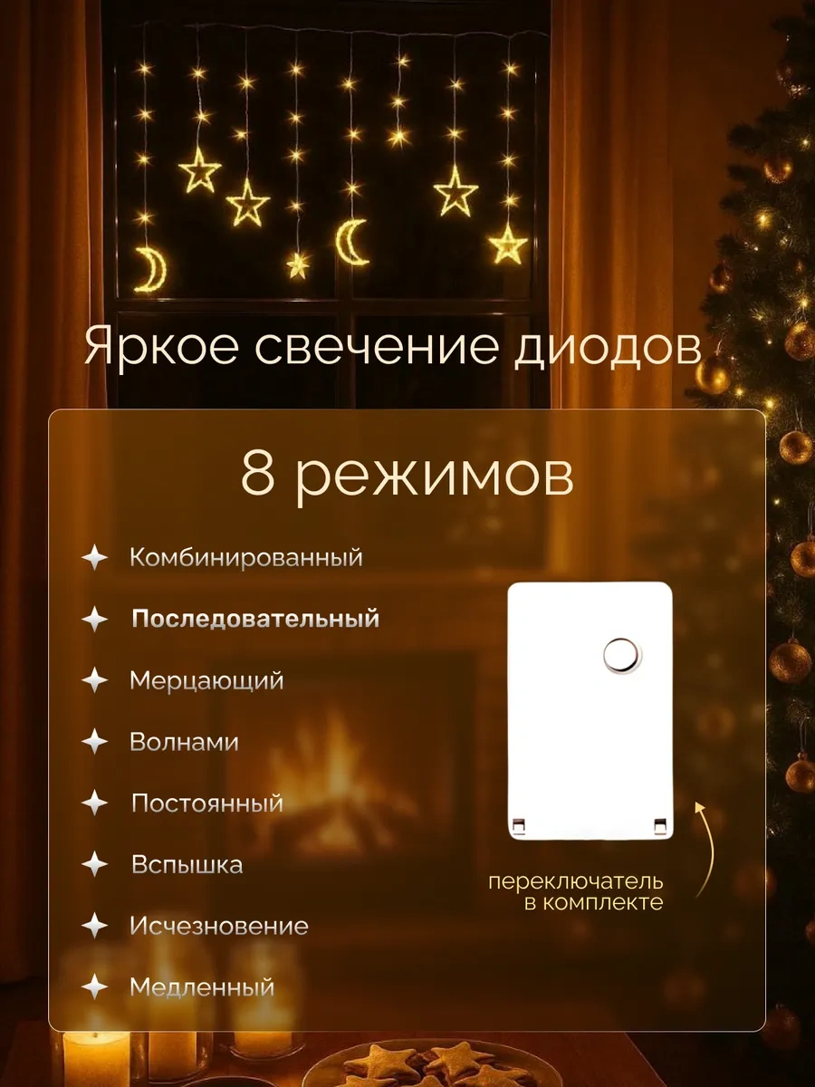 D-light Ramazan İçin Pencere Perdesi Aydınlatma 259142873 Beyaz