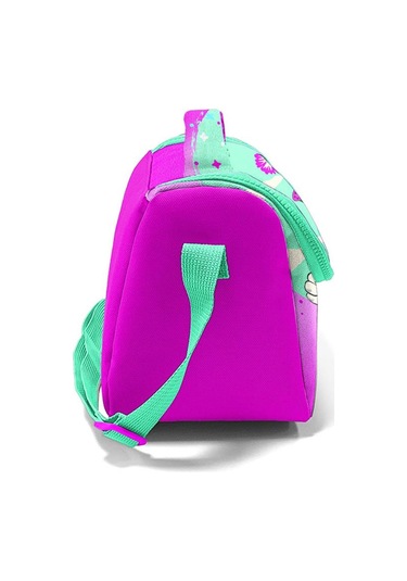 Coral High Kids Su Yeşili Pembe Kedi Desenli Thermo Beslenme Çantası11707