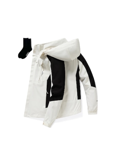 Sımıcg Kapüşonlu Su Geçirmez Ceket-haki. Haki