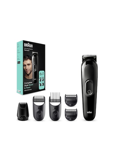 Braun Series 3 MGK3410 Hepsi Bir Arada Şekillendirme Seti