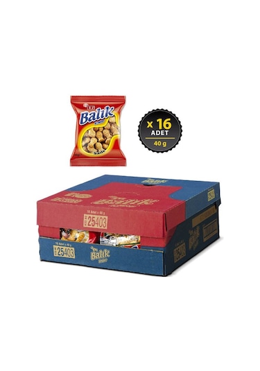 Eti Balık Kraker 16 x 40 G