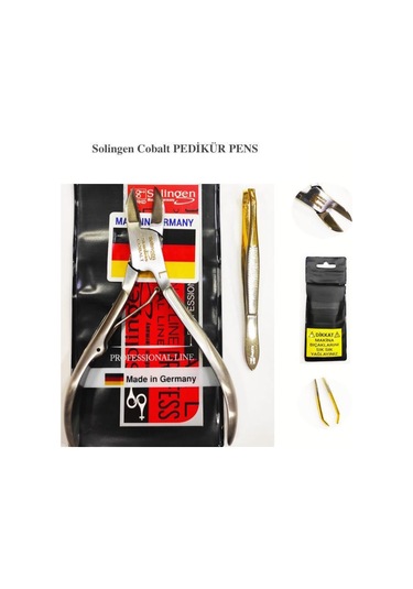 Solingen Cobalt Ayak Tırnak Pensi + Cımbız