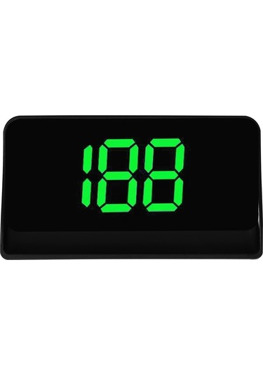 Teltree Araç Yükseltilmiş Görüntü Gösterici, Gerçek Zamanlı Hız Km/h , Yeşil Led Ekran, Işık Algılama, Yansıtıcı Filmi İle Evrensel Uyumlu