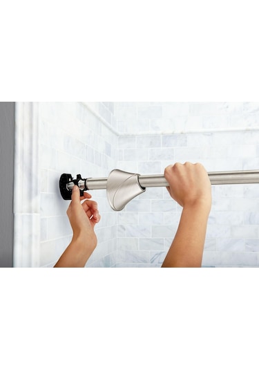 Moen Fırçalanmış Nikel 5 Ayak Ayarlanabilir Gerginlik Banyo Duşla Diğer