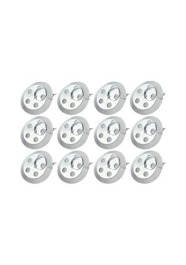 Gondol Demlikiçi Çelik Çay Süzgeçi G-139 5 Adet Gkh Gümüş