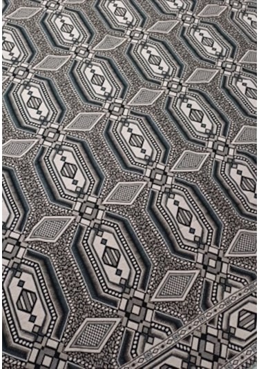 Savan Dokuma Halı Örtüsü 9m² 240 340 Kale Siyah&pudra3 Diğer