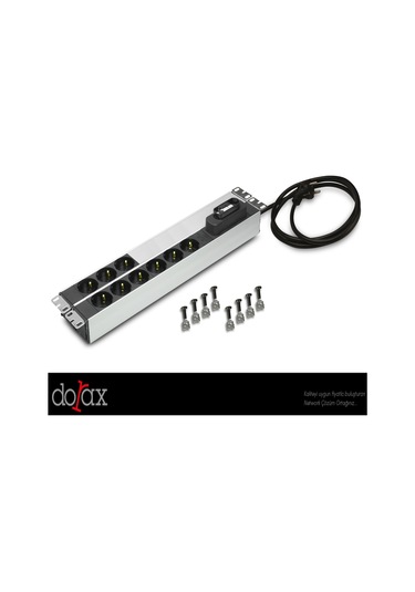 Dorax 9'Lu Schuko Kabinet Grup Prizi 16A Sigortalı (Pdu)
