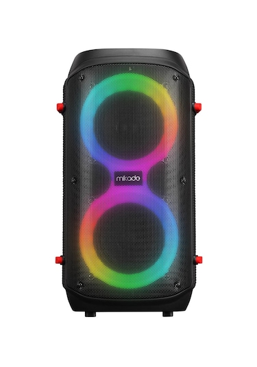 Mikado MD-601KP 7.4V 3000 mAh 40W Bluetooth-USB-TF-FM Led Işıklı Kablosuz Mikrofonlu Toplantı Anfisi