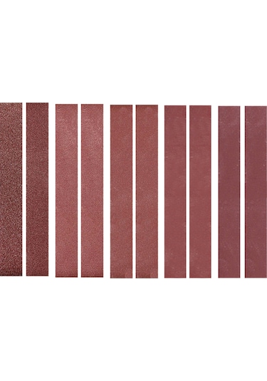 Singree Ev İçin 10'lu Zımpara Kayış Seti 30x340mm - 60-1000 Kum Çeşitleri