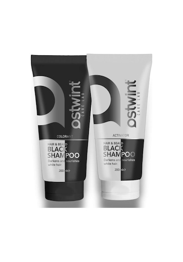 Ostwint Saç Sakal Siyahlaştırıcı Şampuan Seti 200 Ml