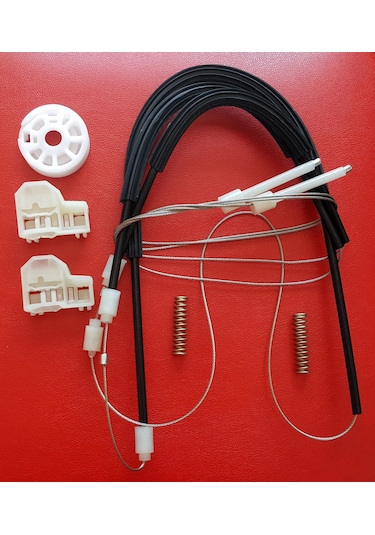 Vw Polo Hb Mk3 1994-1999 Ön Sağ Cam Kriko Teli ve Tamir Seti