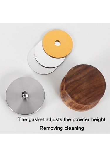 53 mm Armut Ağacı Paslanmaz Çelik Kahve Kompresörü