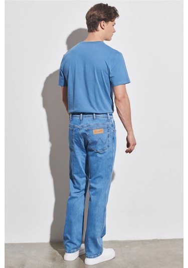 Wrangler Erkek Kot Pantolon W121HRZ93 MAVİ Mavi