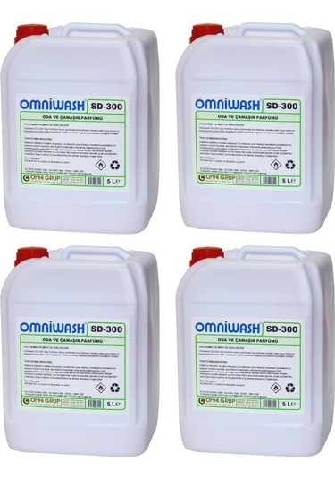 Omniwash Sd-300 Ihlamur Oda Ve Çamaşır Parfümü 5 Litre 4 Adet Diğer
