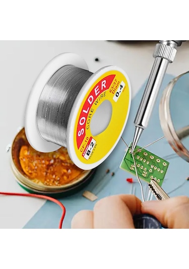 Suntek Devre Kartları Için Lehimleme Makarası Teli 0,4-mm