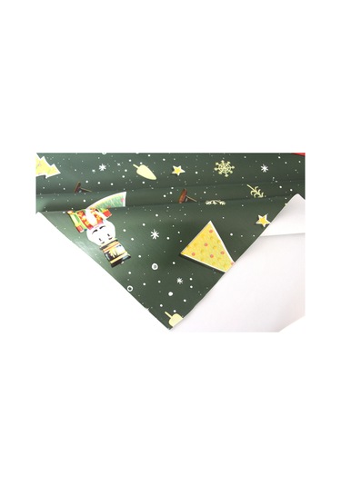 Elyaf Silinebilir Pvc Muşamba Masa Örtüsü 1201-2admschristmas Yeşil