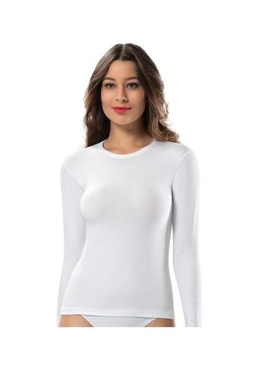 Erdem 2333 Pamuklu Uzun Kollu Bayan Fanila