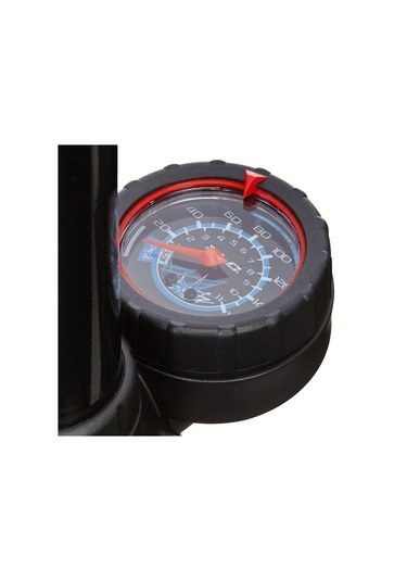 XLC Pompa Ayaklı Delta PU-S04 11 Bar Çift Sibob Uyumlu 160 PSI Siyah