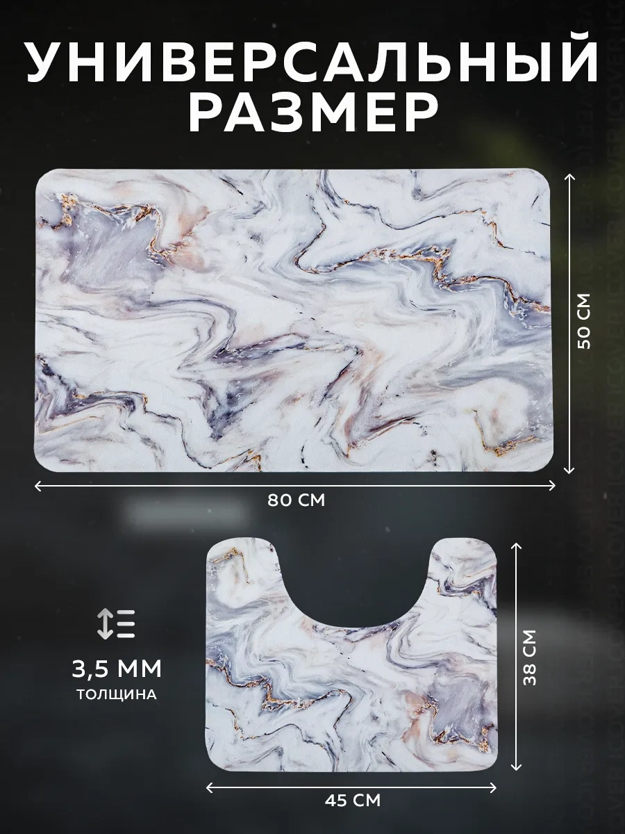 Rıdberg Home Banyo Ve Tuvalet İçin Kaymaz Paspaslar 2 Adet 372689385 Beyaz Mat