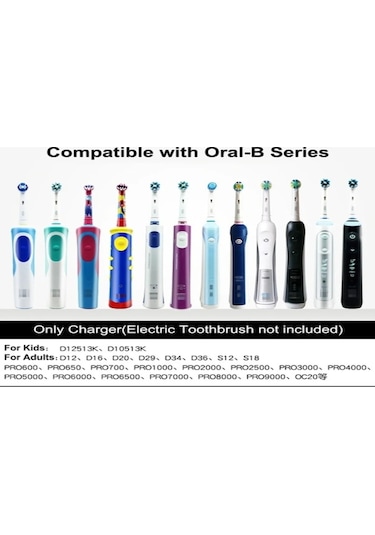 Tenfowee Beyaz Abs Elektrikli Diş Fırçası Şarj Cihazı - Avrupa Standartı 10x6x6cm, 62g