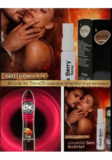 Black Berry Kayganlaştırıcı + Sprey