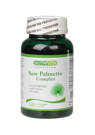 Nutrivita Saw Palemetto Complex 120 Kapsül
