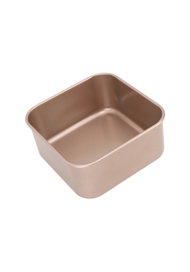 Shineyee Altın Renkli Kalınlaşmış Karbon Çelik Pasta Tepsisi, Anti- Yapışkan Tabaka, Fırın Uygun, Çok Amaçlı: Ekmek, Kek, Barbekü, Hafif Saklama Diğer