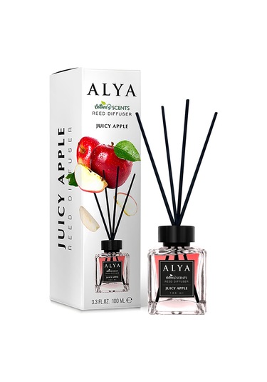 Alya Nature's Scents Juicy App + Lavender + Juicy Apple Bambu Çubuklu Oda Kokusu 3 x 100 ML