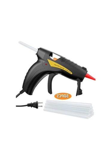 Pazly Lemestar 30w Profesyonel Sıcak Tutkal Tabancası Seti - 50 Adet Çubuklu, Marangozluk, Ev Onarımları İçin