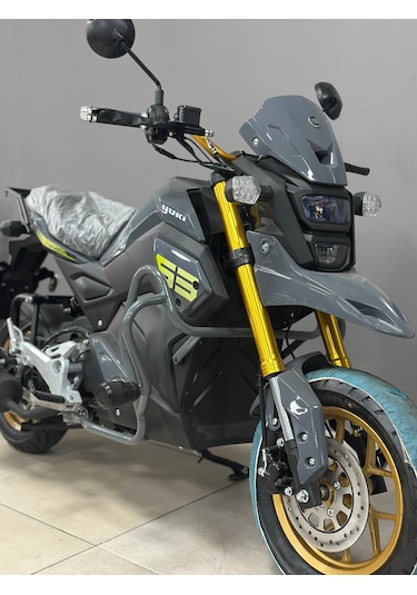 Yuki Hammer 50 Cc Koruma Demiri Güçlü Koruma Gri 1